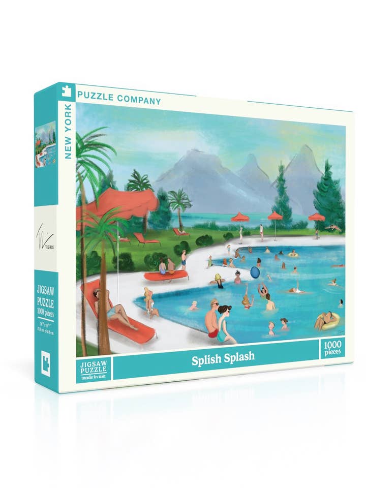 Splish Splash - 1000 Piece Jigsaw Puzzle for wholesale by New York Puzzle Company