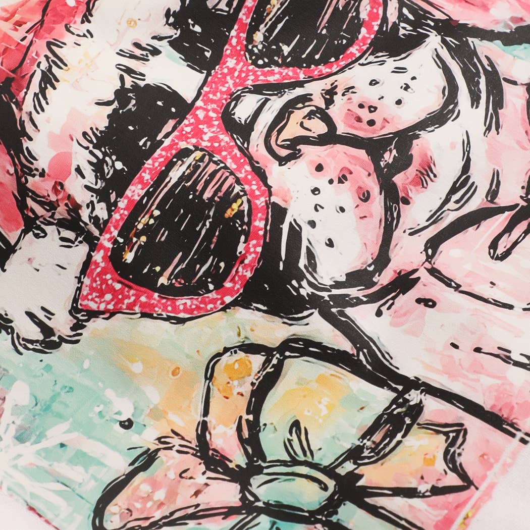 Fashion City - Wholesale Graphic Sweatshirt - Unisex - Santa Dog Christmas Heavyweight Fleece Sweatshirt5