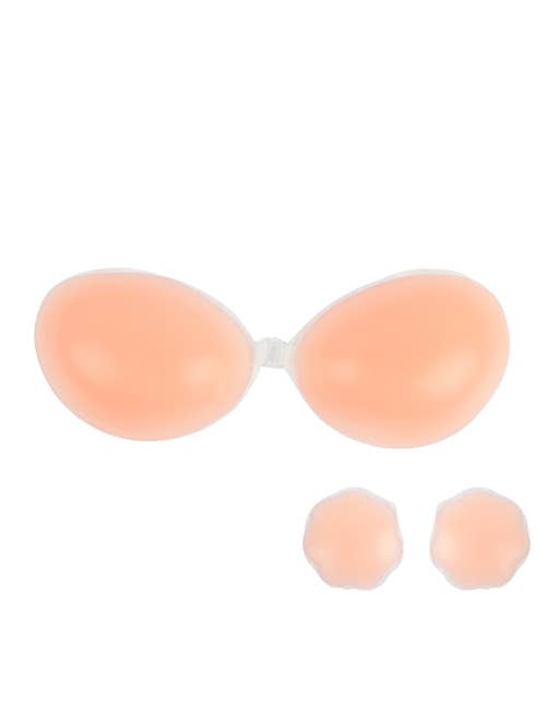 Soutien-gorge Nu sans bretelles réutilisable en silicone adhésif pour la vente par MYS Wholesale Inc