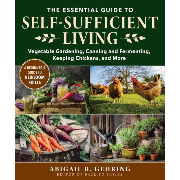Essential Guide to Self-Sufficient Living by Abigail Gehring for wholesale by Simon & Schuster