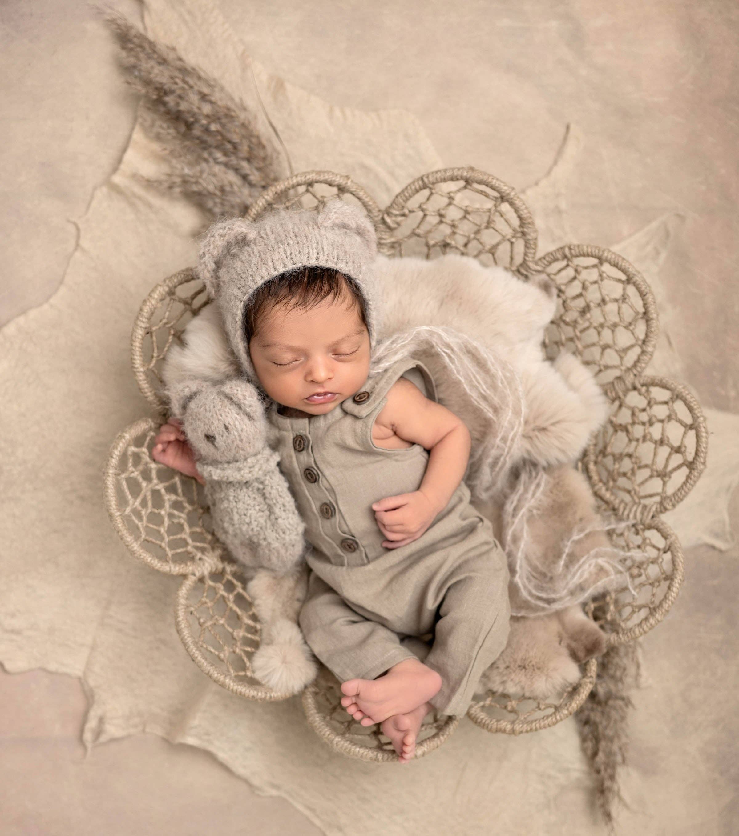 OLIVE & CRADLE - Wholesale Jumpsuit - Baby - Pierre II Linen Jumper8