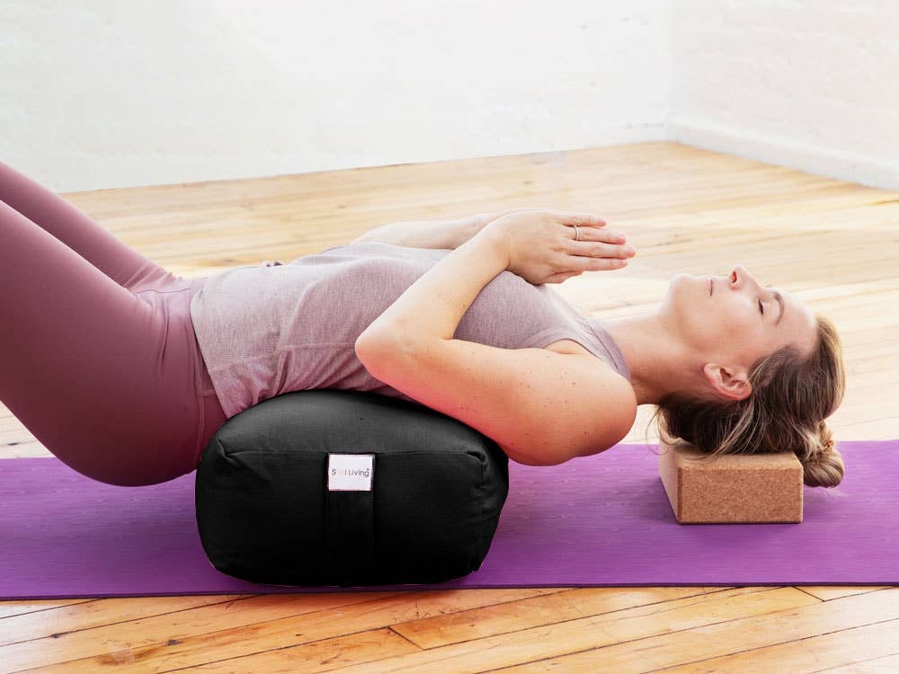 Sol Living - Wholesale Yoga Block/Bolster - Cotton Rectangular Yoga Bolster Cushion2