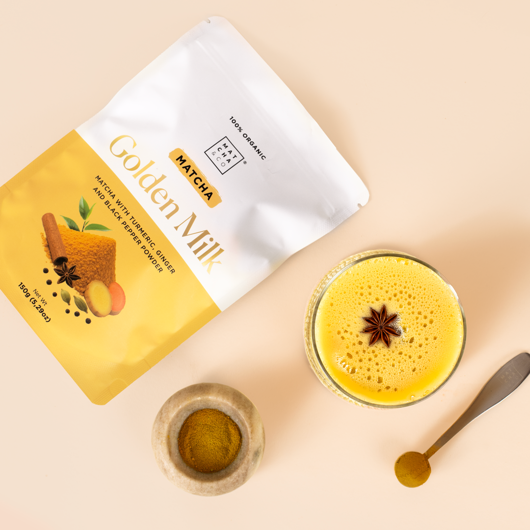 Matcha & CO - Wholesale Health/detox tea - Matcha Golden Milk3