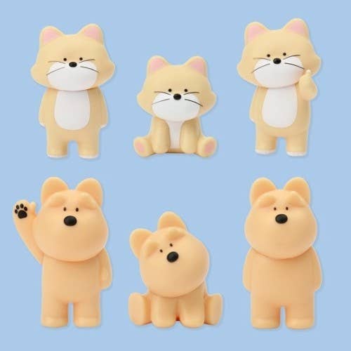 K-Wonderland - Vendita all'ingrosso Figurina giocattolo - Bambini - Scottie Friends Figura Casuale Ver. 018