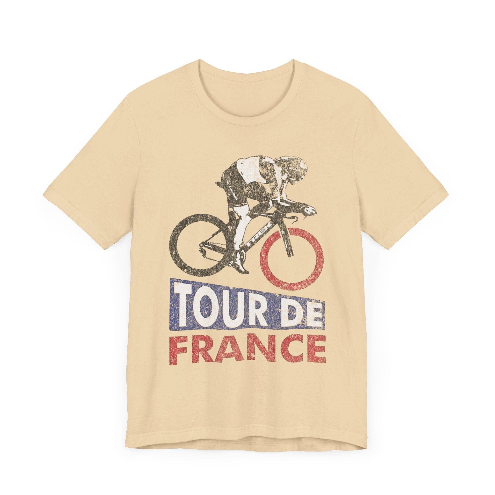 KILLER RETRO - Wholesale Screen Printed T-Shirt - Unisex - Vintage Tour De France Retro Graphic Tee.5