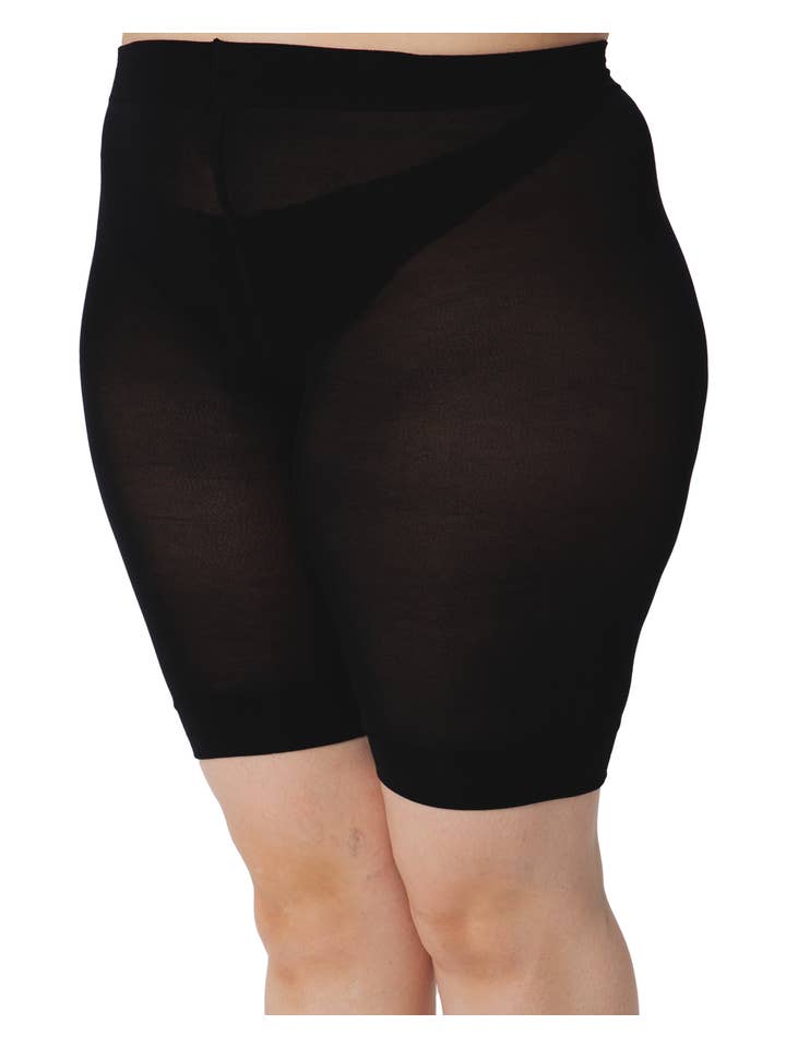 Pamela Mann – Großhandel Shorts – Damen – 90 Denier Curvy Super Stretch Anti-Scheuer-Shorts10