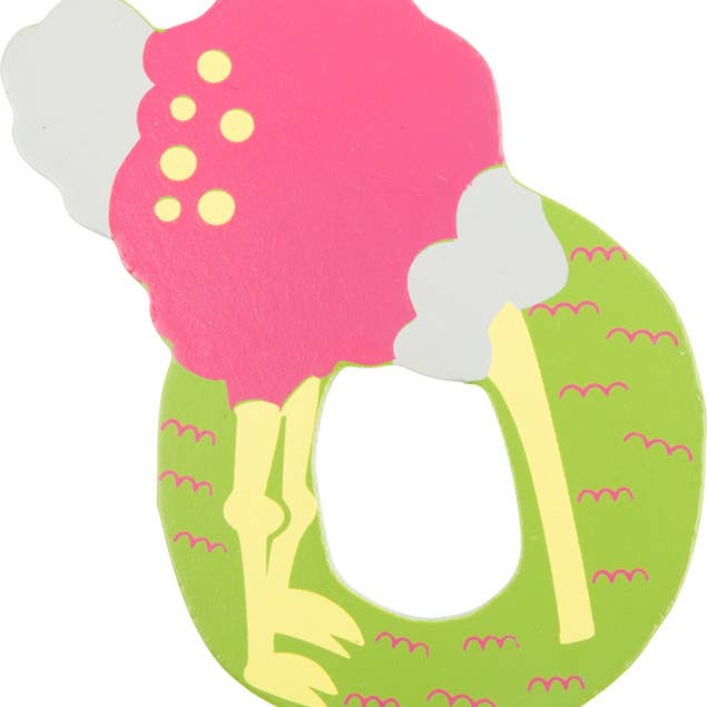 Lettre en bois "Animaux" O pour la vente par small foot