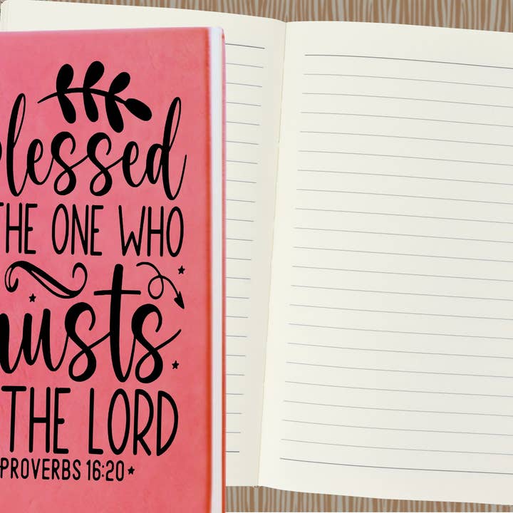 Blessed Is The One Who Trusts In The Lord Journal for wholesale by Goforth Creations