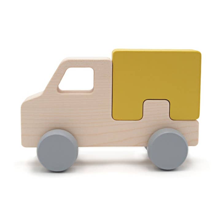 Car Puzzle Truck • Puzzle Truck car/wooden toy for wholesale by Briki Vroom Vroom
