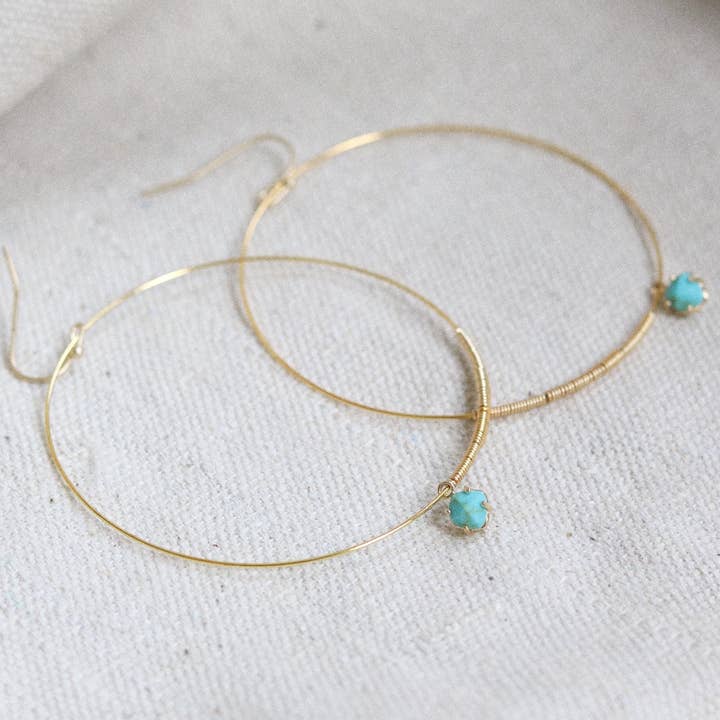 Goldie Jewelry - Vente Créoles - CERCEAUX LAGUNA0