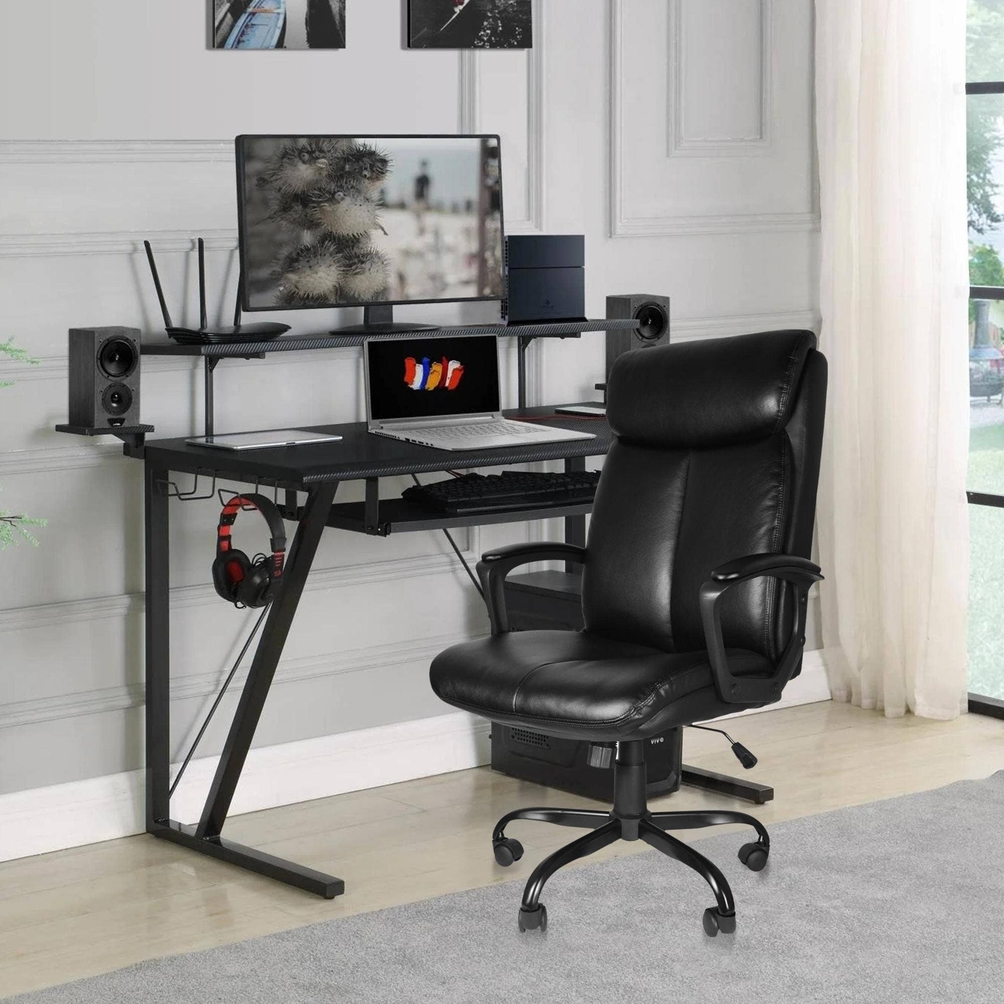 BlakOutlet - Wholesale Chair - Office Desk Chair with High-Quality PU Leather 2