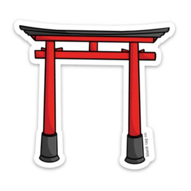 Blank Tag Co.® Waterproof Sticker - Torii for wholesale by Blank Tag Co. - Waterproof Stickers