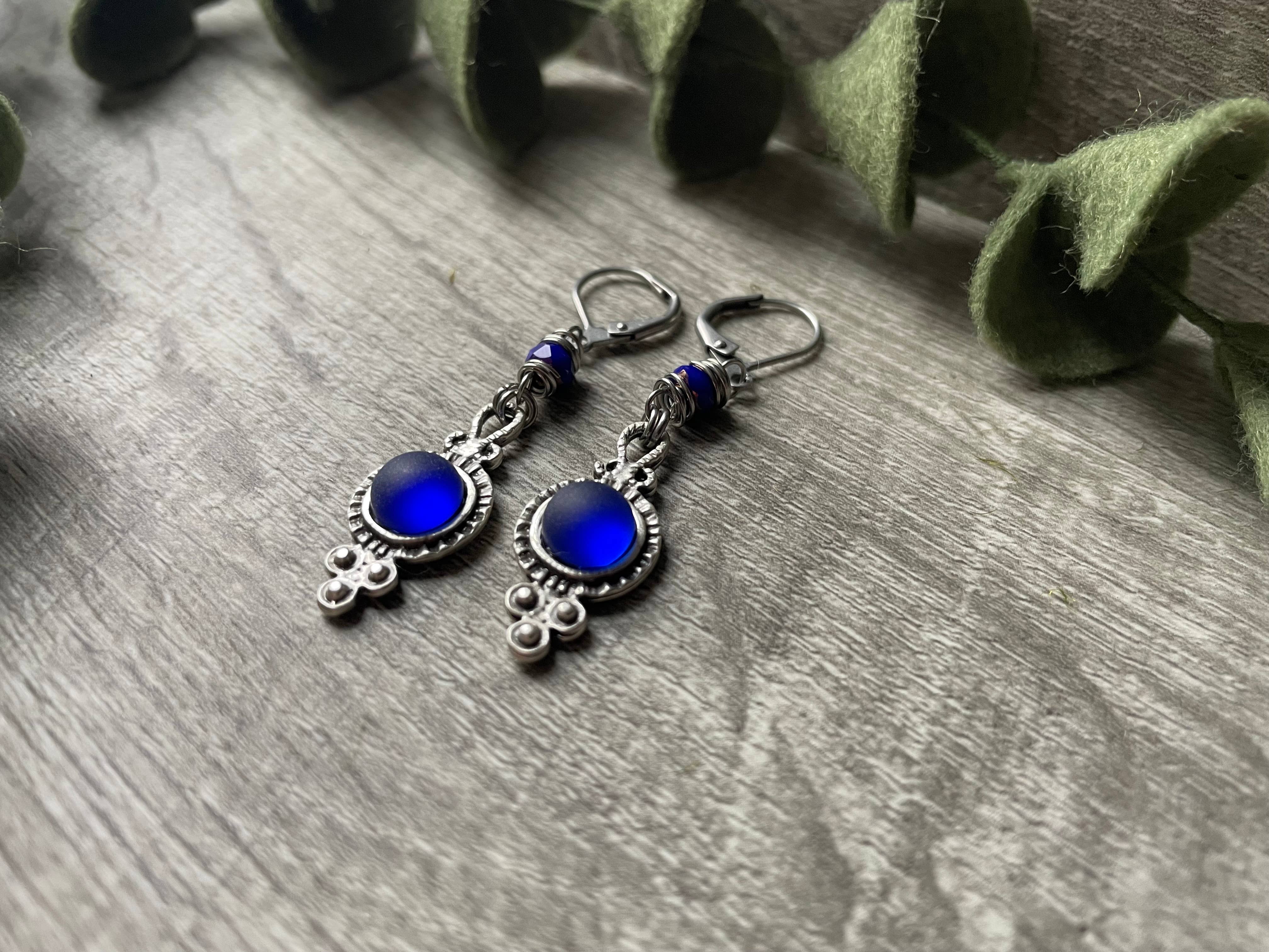 Spirit Glassworks - Wholesale Dangle Earrings - Antique Earrings Silver2