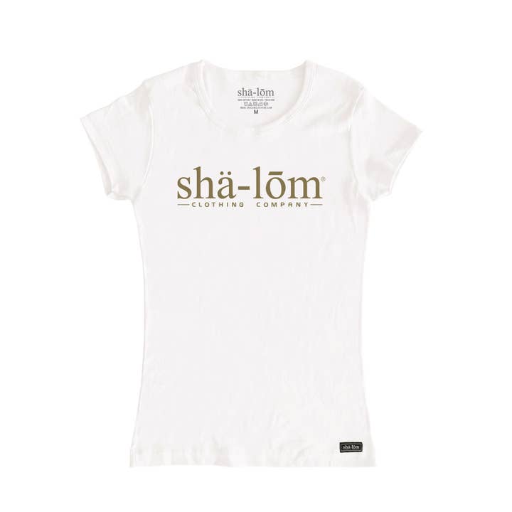 DEFINITION WOMENS TEE WHITE for wholesale by Shalom Clothing