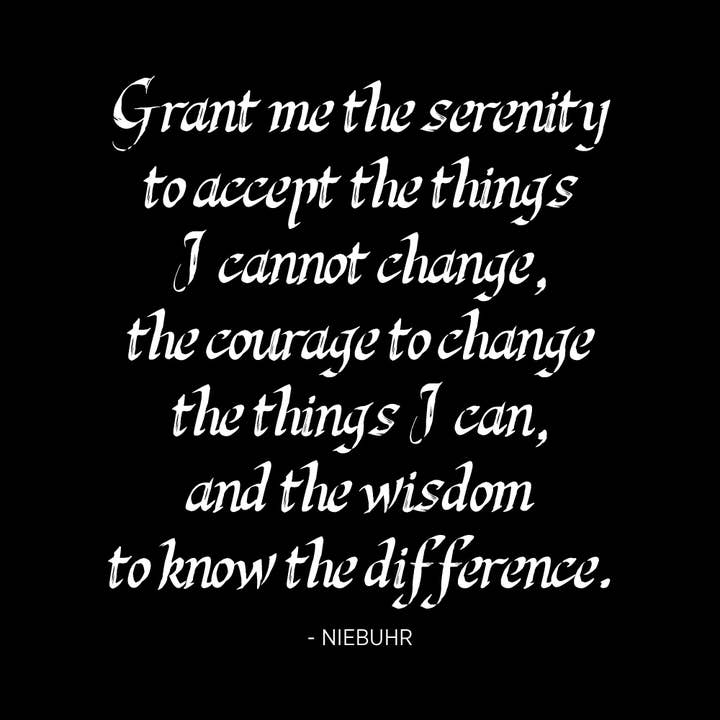 Grant Me the Serenity - It Was Said Greeting Card for wholesale by Swan River Studios