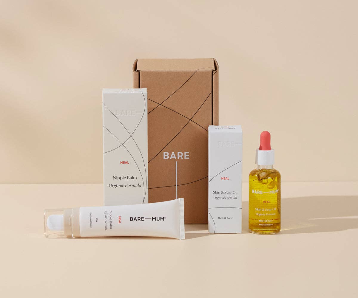 Bare Mum - Wholesale New mom gift box/set - Postpartum Skin Care Duo
