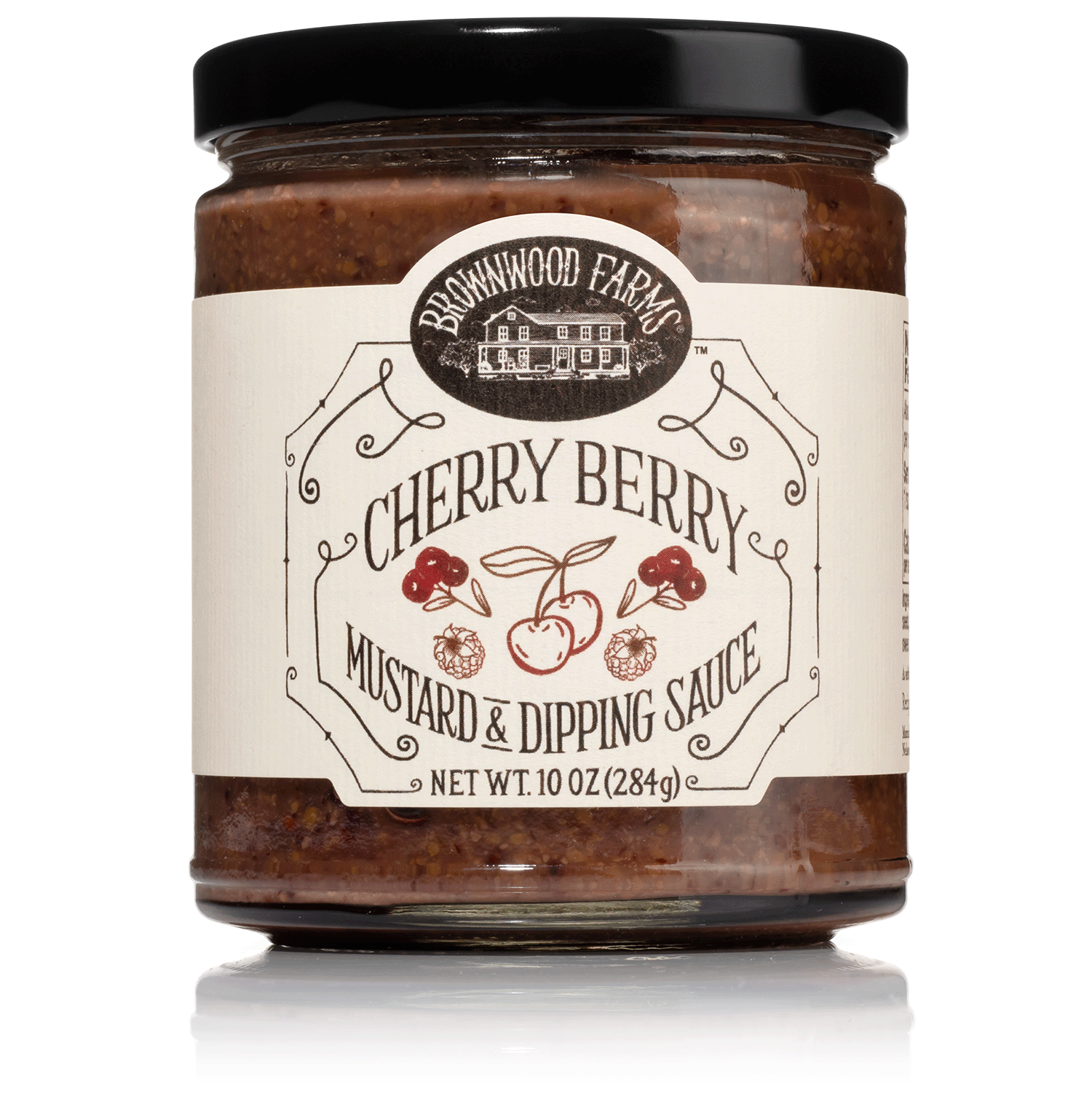 Milo's Whole World Gourmet, LLC - Wholesale Mustard - 10 oz. Mustard - Cherry Berry0