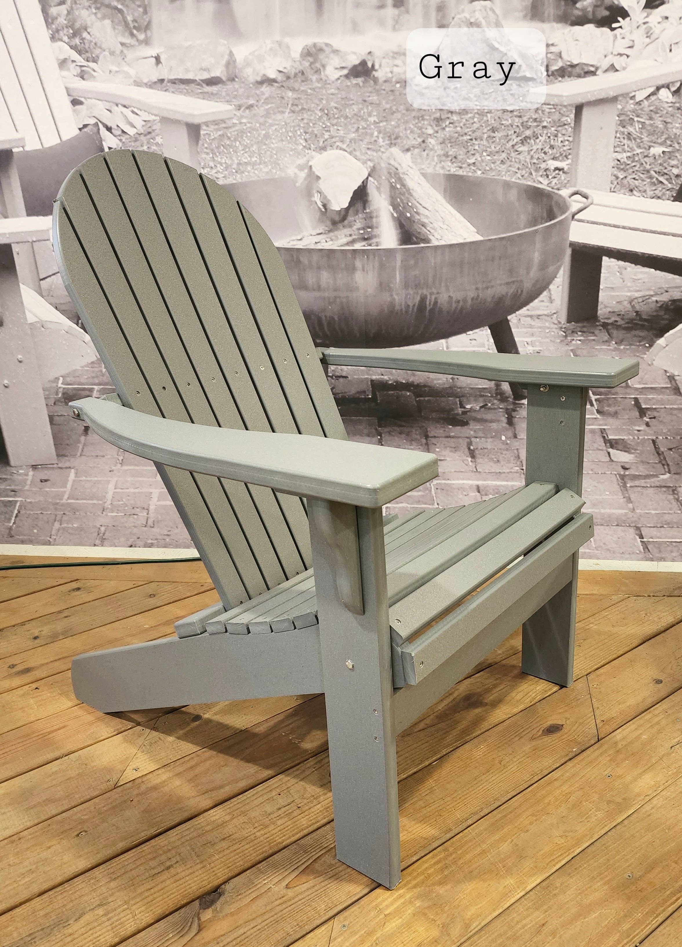 Evergreen Patio - Wholesale Adirondack Chair - Deluxe Tall and Wide Poly Adirondack Chair71