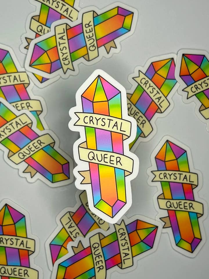 Crystal Queer klistermärke för wholesale av Embellished Baubles