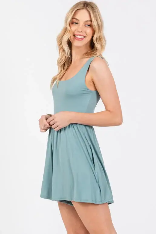 Final Touch - Vente Combishort – femme - Combinaison à détails froncés à double couche - NJU6040620