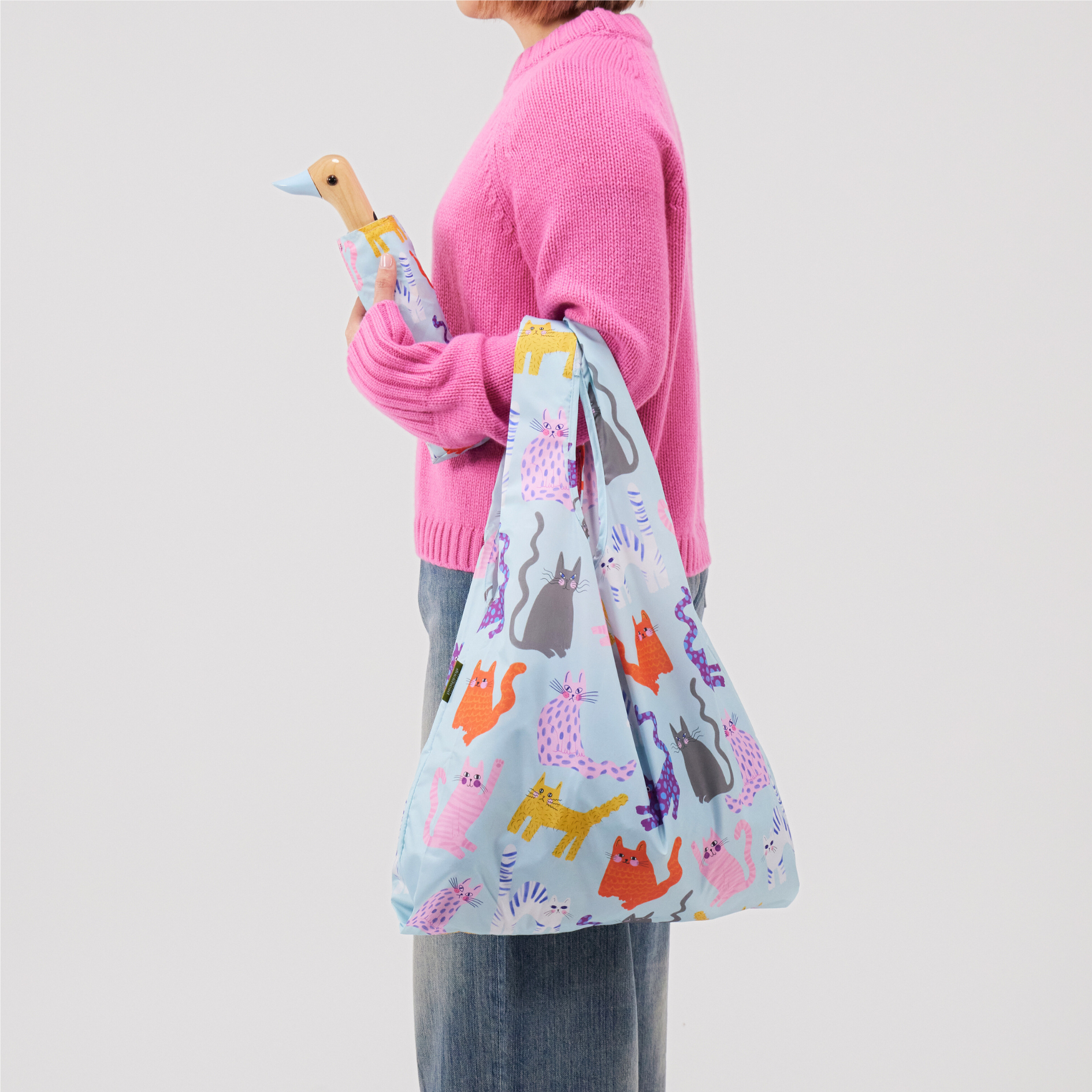 Original Duckhead EU - Wholesale Umbrella - Unisex - Print! Ice Arty Cats Eco-Friendly Duck Umbrella2