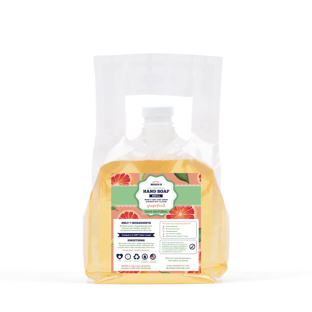 Yaya Maria's – Großhandel Handseife/Waschmittel – Natürliche Handseife, 5 Gallonen, Großpackung ohne Abfall, geschlossener Kreislauf11