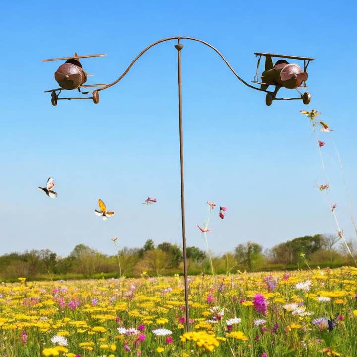 Molino de viento de jardín de 64" Planes para venta al por mayor de Minster Stylish Living Ltd