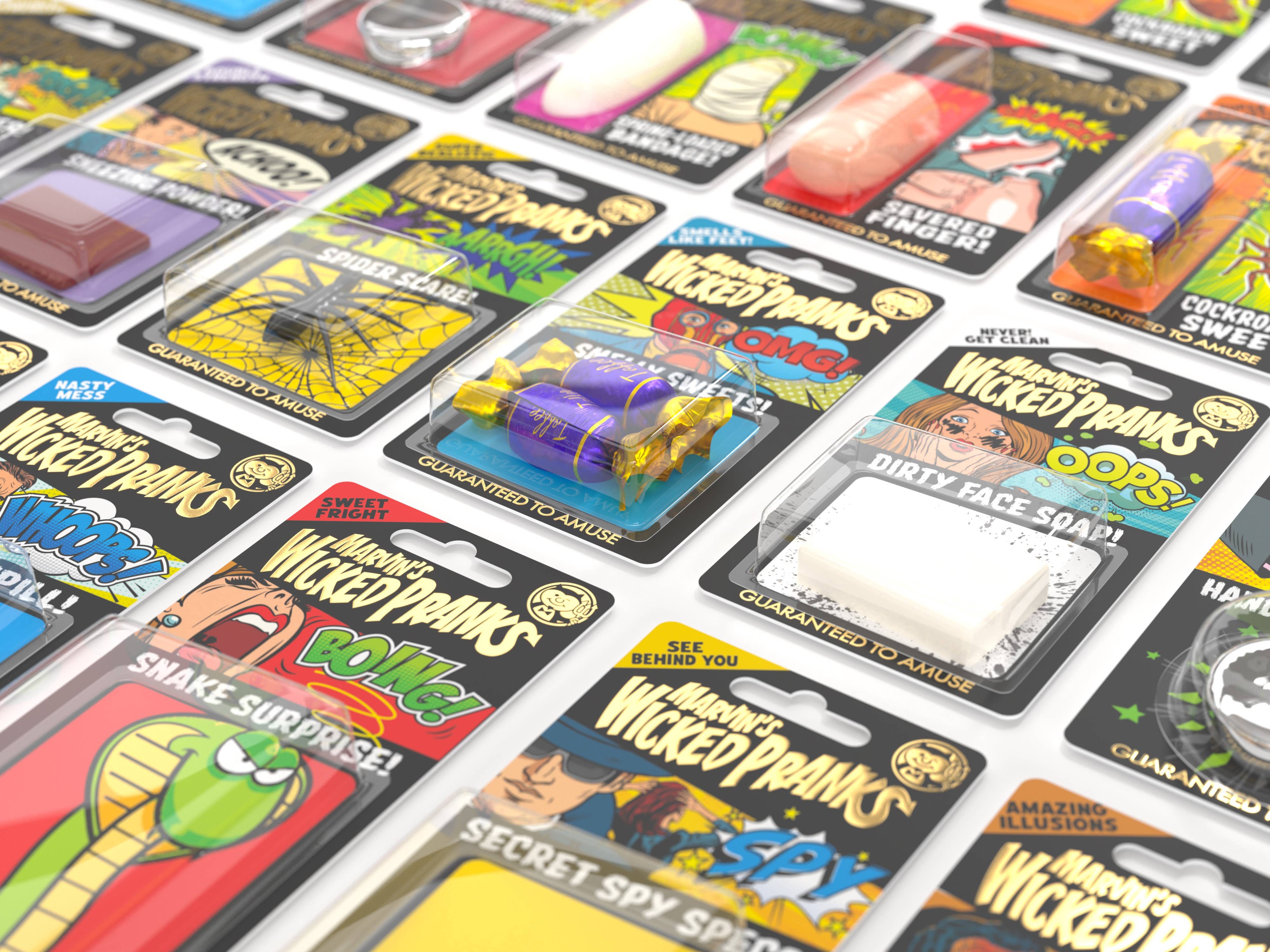 Marvin's Magic - Wholesale Prank/Gag Gift - Mini Wicked Pranks Assortment1