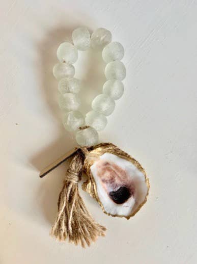 The Gilded Shell - Wholesale Decorative Tabletop Object - The Tide Pool - Sea Glass8