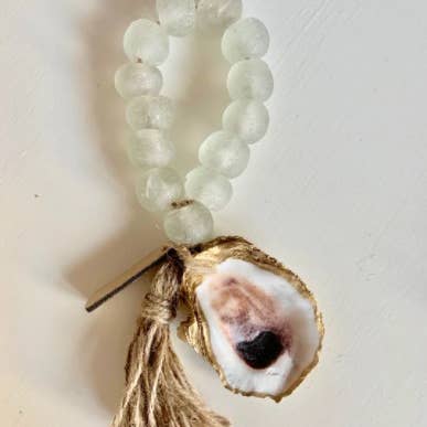 The Gilded Shell - Wholesale Decorative Tabletop Object - The Tide Pool - Sea Glass8