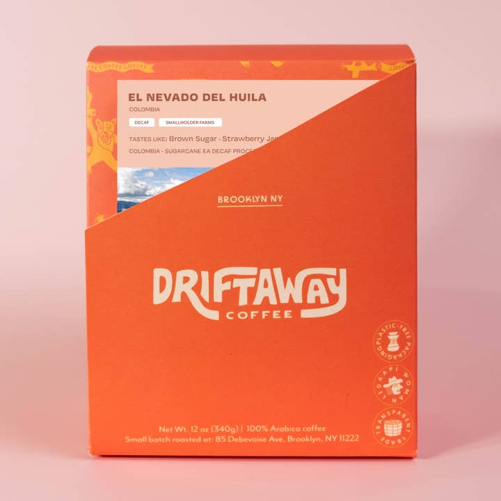 Café Decafé - Single Origin uit Colombia voor wholesale door Driftaway Coffee