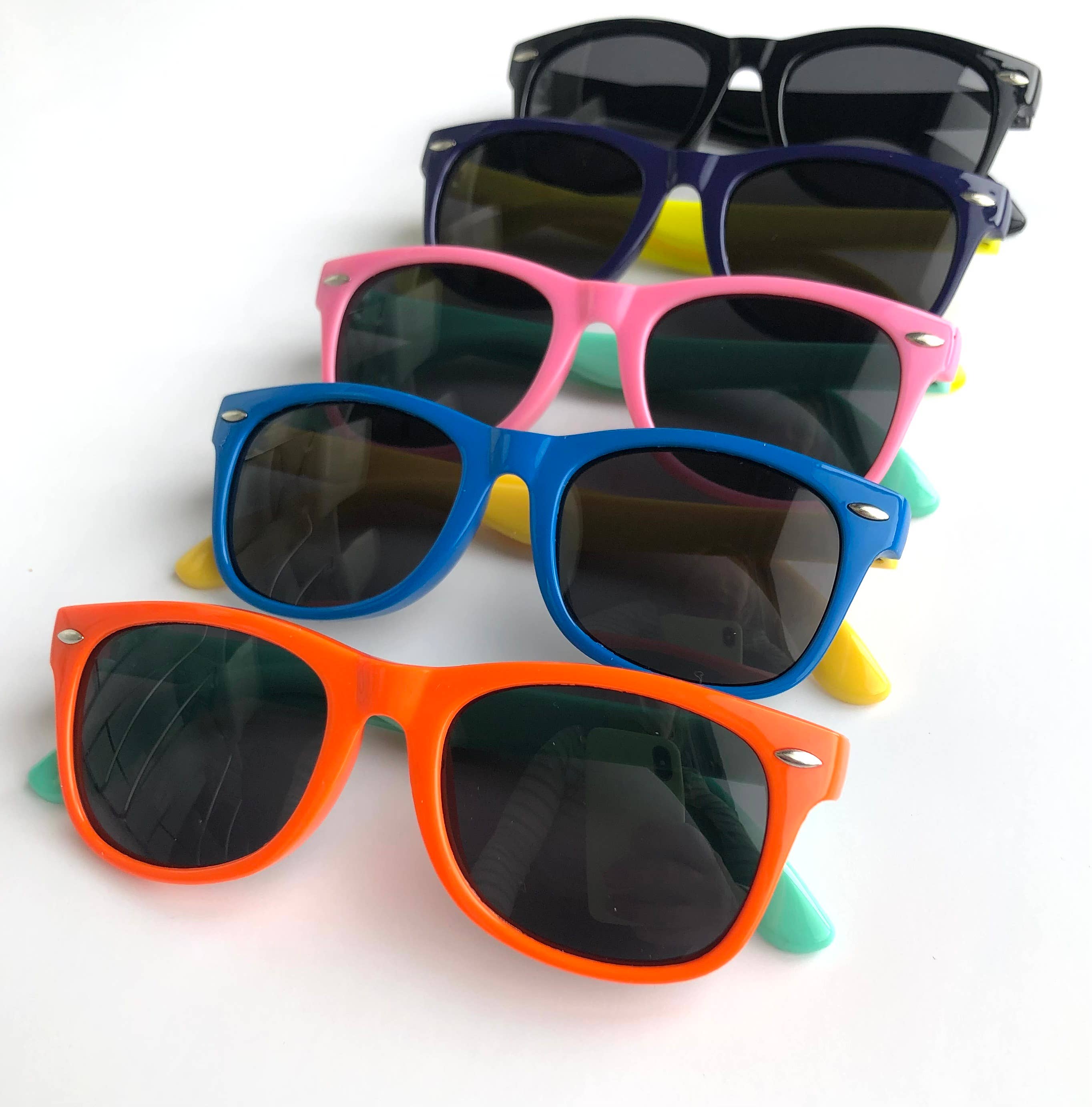 iconic mi - Vente Lunettes de soleil – enfant - Lunettes de soleil flexibles unisexes pour tout-petits au style hipster5