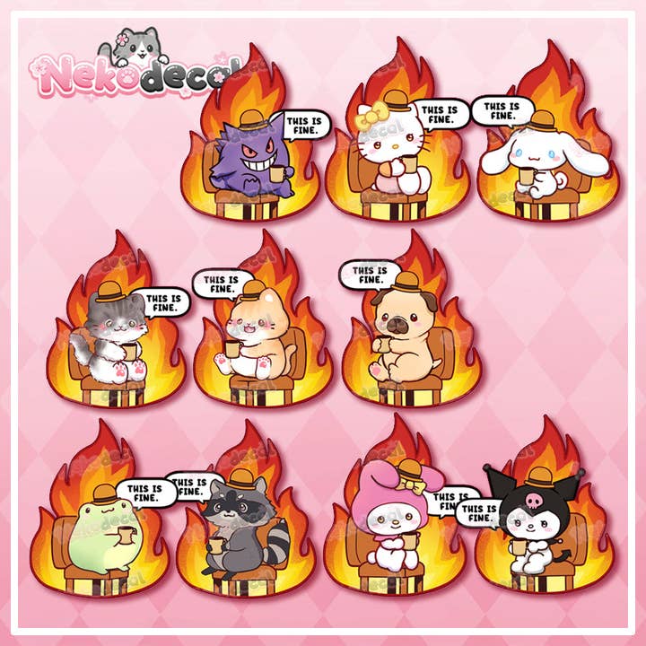 This is Fine Peekers for wholesale by Nekodecal