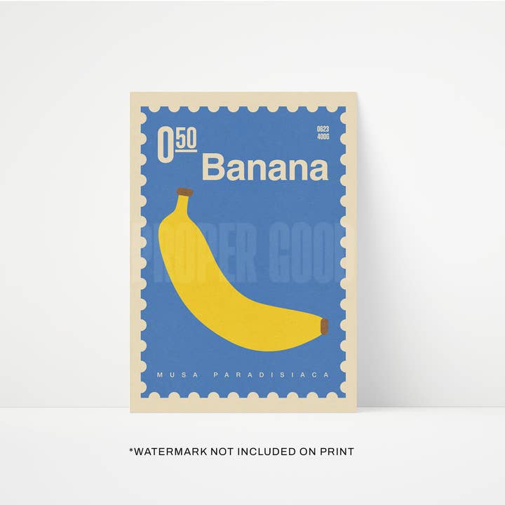Proper Good - Wholesale Art Print - Banana Print1
