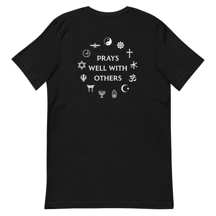 Prays Well With Others Short-Sleeve Unisex T-Shirt for wholesale by VOLTLIN