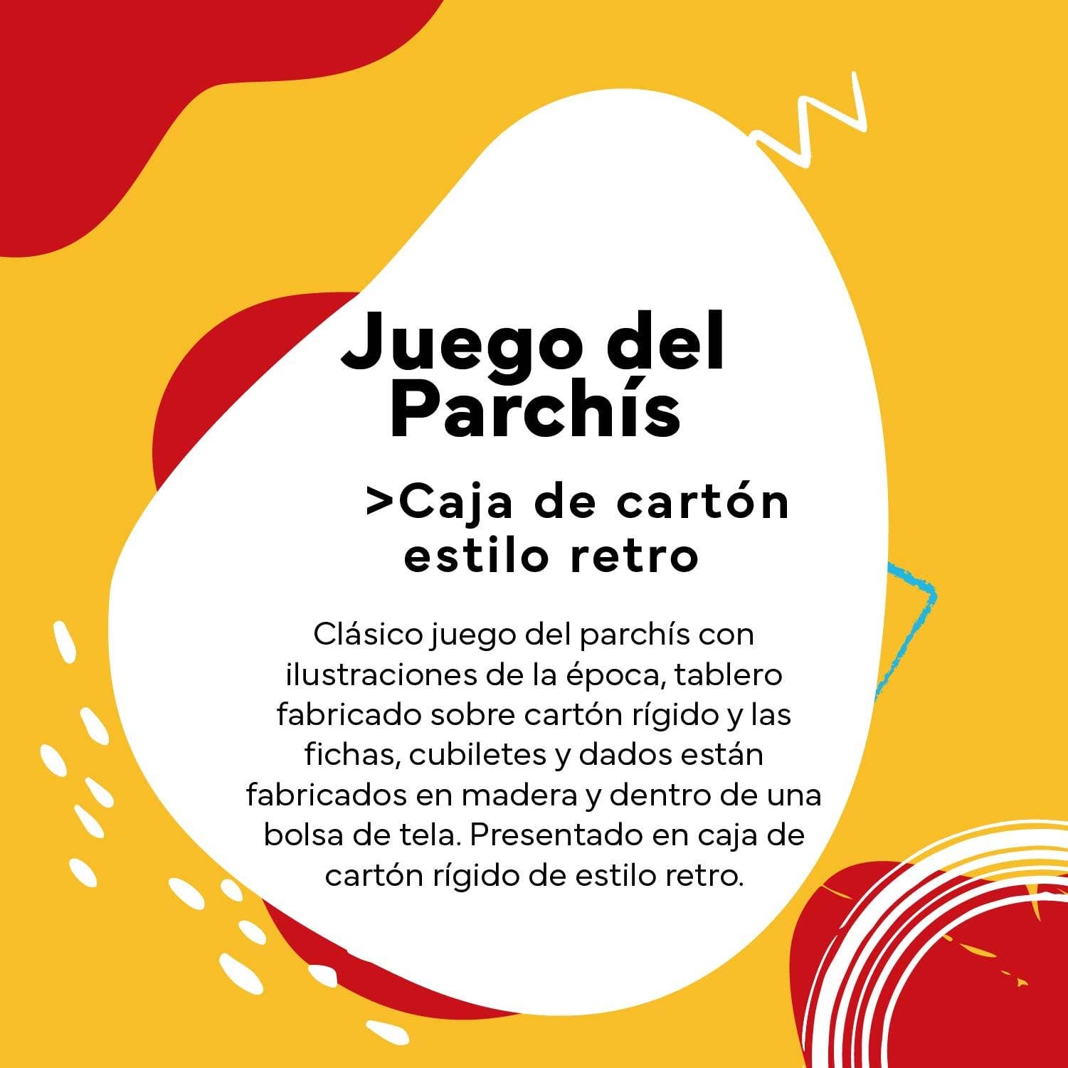 Cayro - Wholesale Board Game - Parchees -+ 8 Years- Wooden Sheets, Dice and Cublets3