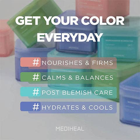 Palace Beauty Galleria - Vendita all'ingrosso Batuffolo di cotone - Mediheal Madecassoside Blemish Pads - 100 pezzi6