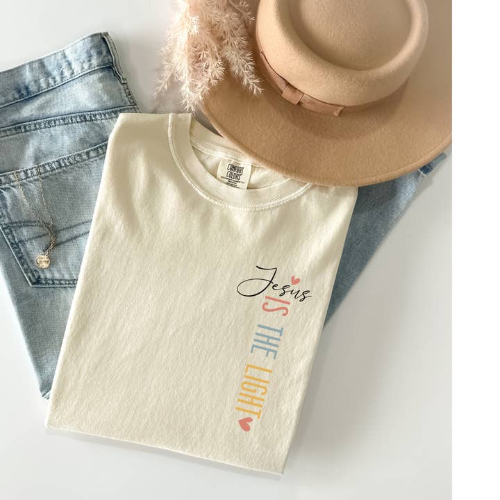 Walk by Faith Not By Sight Faith Graphic Tee for wholesale by J. Mack Designs