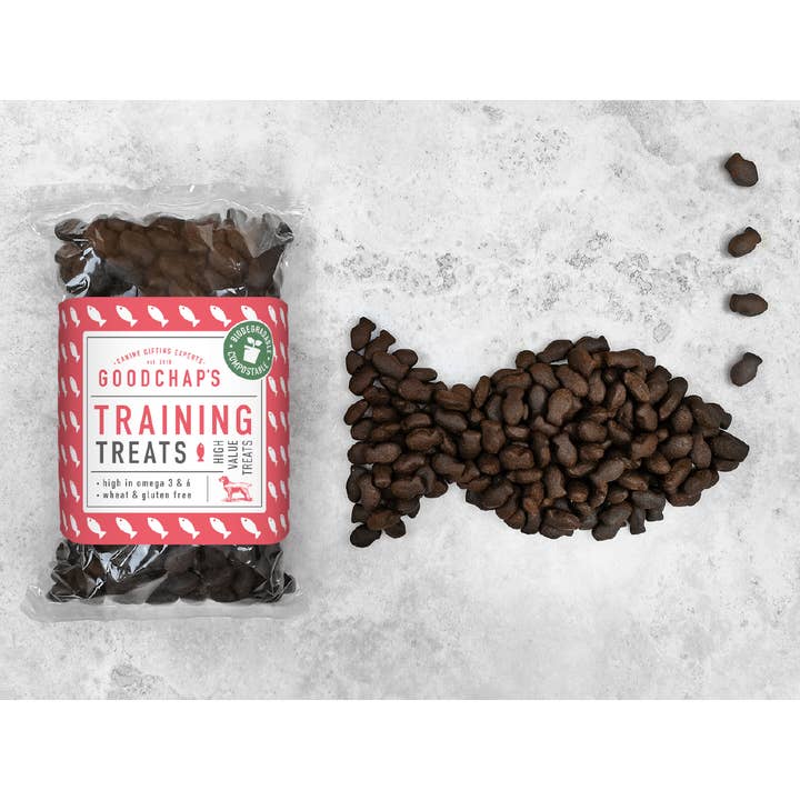 Goodchap's - Vente Friandises – chien - Friandises d'entraînement pour poissons | Friandises écologiques | Sans plastique