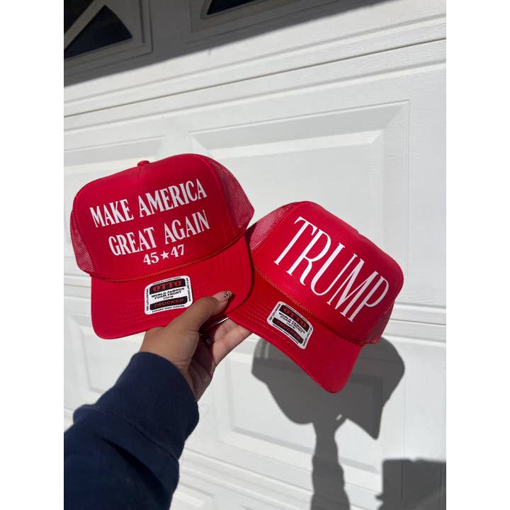 Threaded Rodeo - Wholesale Trucker Hat - Women's - Maga Republican Usa Trend Trucker Cowgirl Trump Hat Gift4