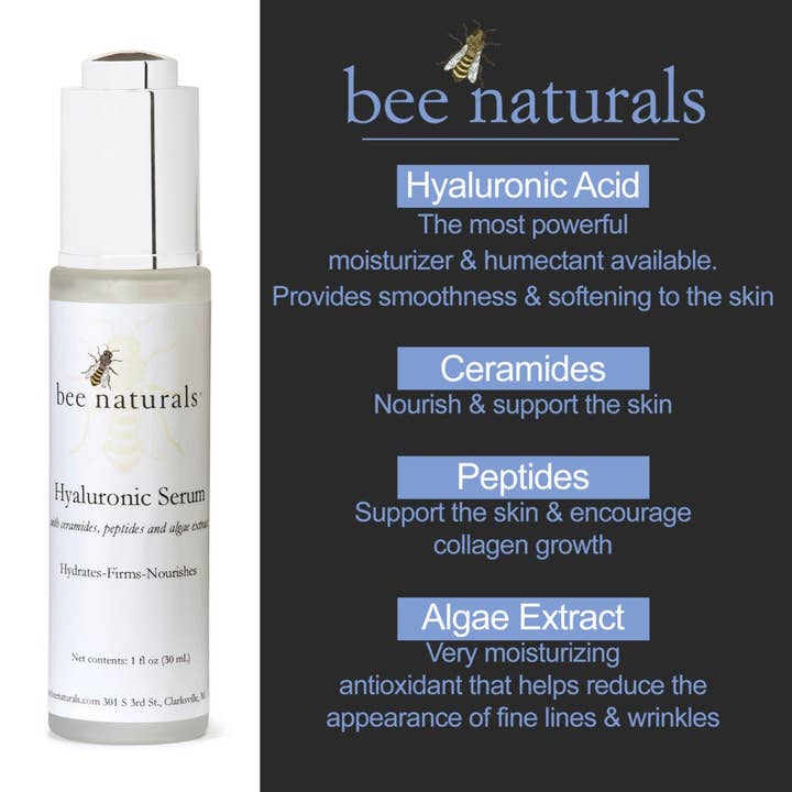 Bee Naturals - Wholesale Facial Serum/Concentrate - Queen Bee Hyaluronic Serum