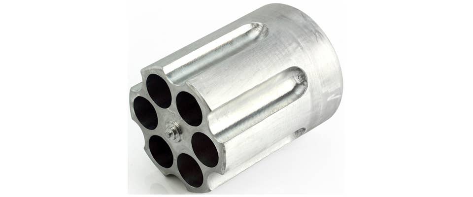 CALIBER GOURMET / CAMPCO - Wholesale Pen & Pencil Holder - Revolver Cylinder Pen Holder, Aluminum2