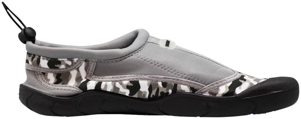 Eastern Off Price - Venta al por mayor Calzado de natación - Hombre - Zapatillas acuáticas Norty para hombre, sin cordones, color gris camuflado, color gris2