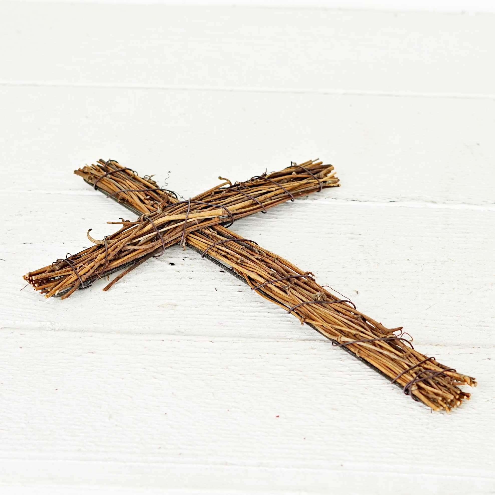 Impressive Enterprises, Inc. - Wholesale Wall Cross - 570395- Rattan Twig Cross- 12in x 8in natural4