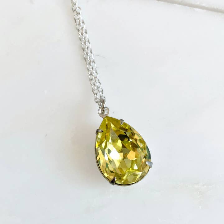 Jonquil Teardrop Pear Pendant for wholesale by Love Your Bling®