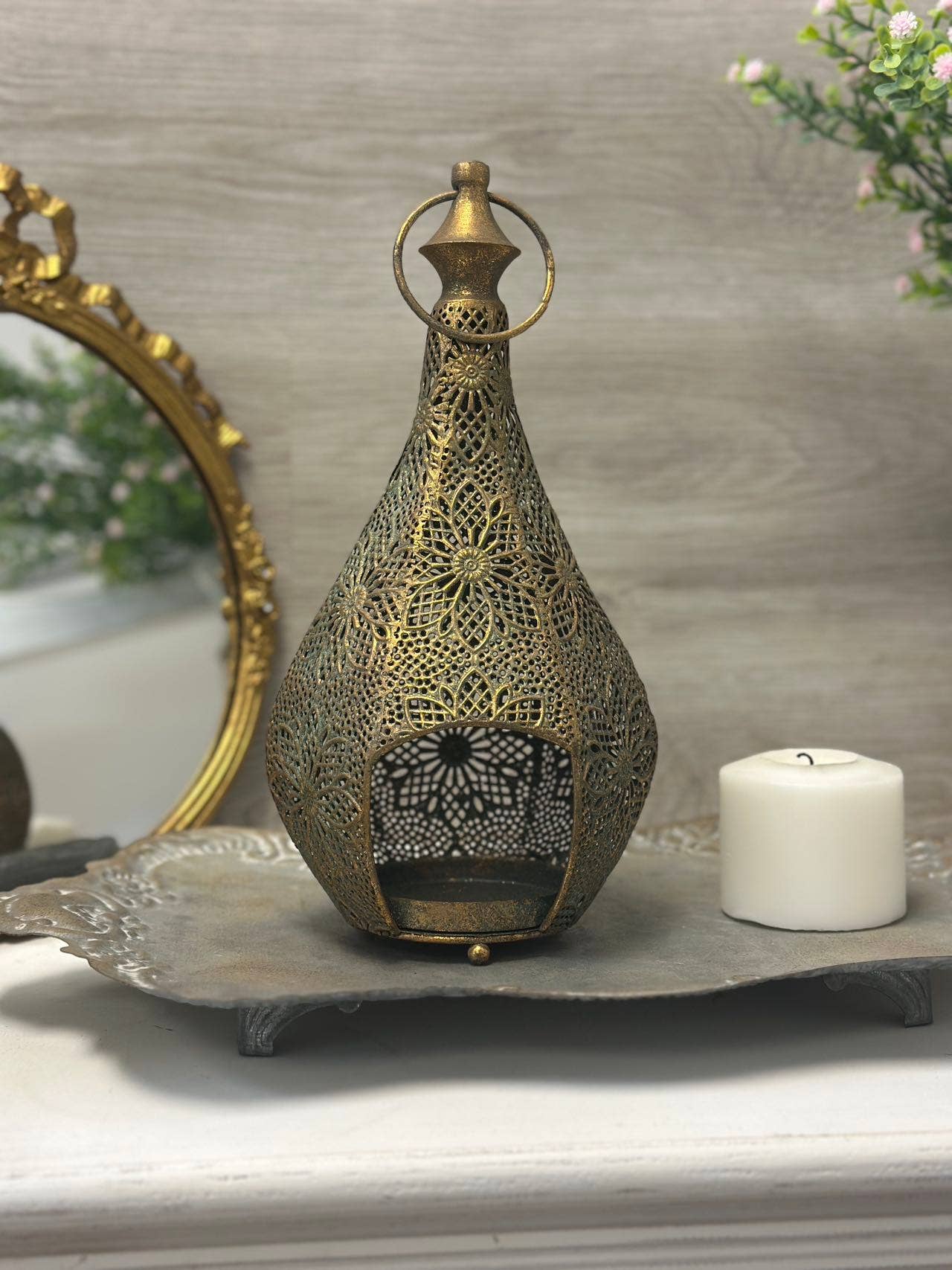 Vagabond Vintage - Wholesale Lantern - Teardrop Candle Lantern0