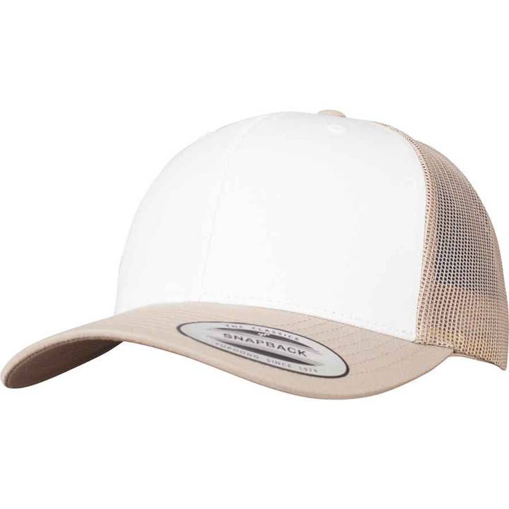 Pierre Francis – wholesale Trucker hat – Men's – Flexfit - Retro Coloured Front Trucker Cap