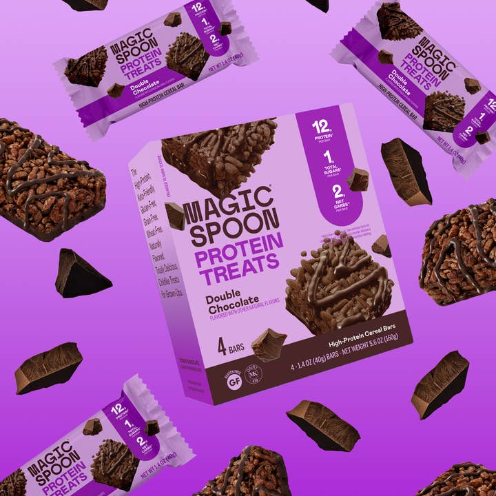Magic Spoon - Wholesale Snack Bar - Double Chocolate 12 Treat Protein Pack ($1.80/Treat)6