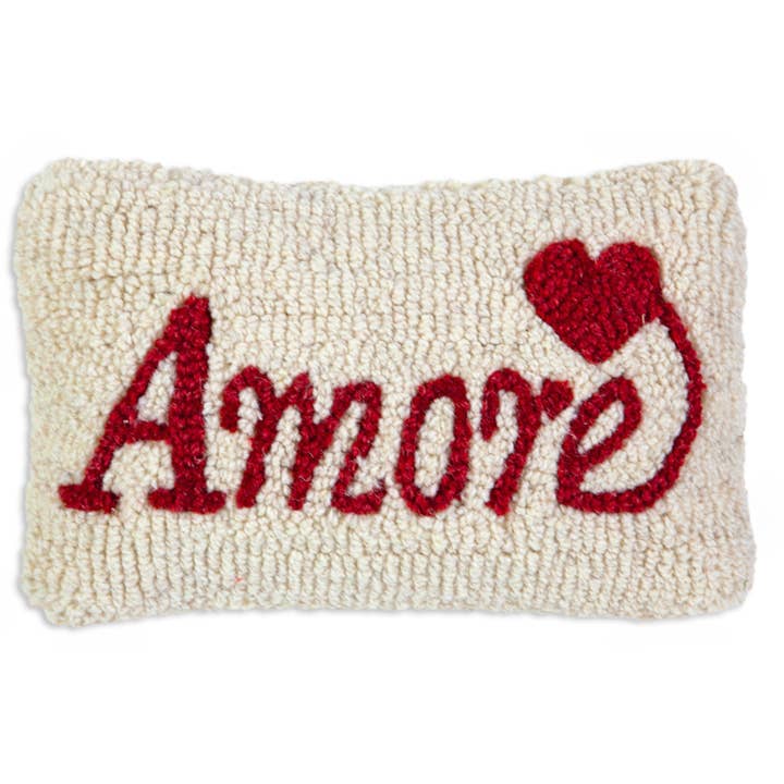Amore Heart Throw Decorative Pillow for wholesale by Chandler 4 Corners