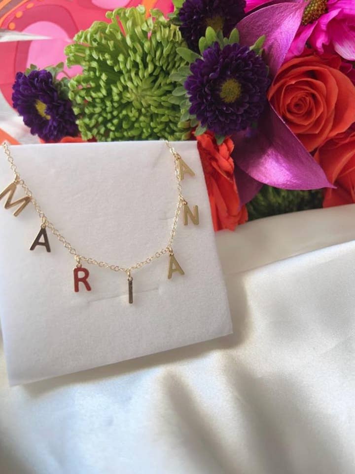 Aangepaste naam ketting voor wholesale door By Jessi Jewelry